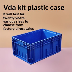 Vda KLT Thùng Lưu Trữ hậu cần hình chữ nhật lớn Giỏ nhựa dày có thể tái chế - Product Image 2