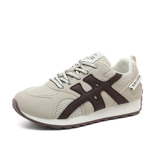 Chaussures décontractées tendance pour femme 2026, style mocassins sportifs à lacets, bout rond, en maille, avec empiècements de couleurs, imperméables, antidérapantes et respirantes - Product Image 5