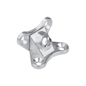 Supports d'angle papillon détachables en alliage de zinc, épaissis, pour fixation d'armoires et supports de rayonnages - Product Image 3