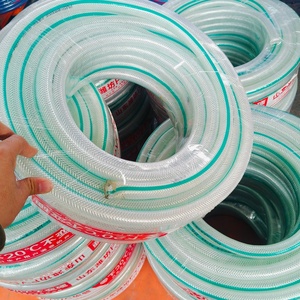 <span class=keywords><strong>Tuyau</strong></span> d'<span class=keywords><strong>irrigation</strong></span> de jardin en PVC tressé flexible, haute pression, durable, non toxique, écologique, 25 mm, longueur 100 m, épaisseur 2 mm/5 mm - Product Image 2