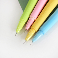 Bolígrafo de Gel Azul de Diseño Creativo de Lujo con Dibujos Animados de Conejo de Goma para Oficina, Escuela y Estudiantes, 0.5 mm, Logotipo Personalizado, O&Q Gift