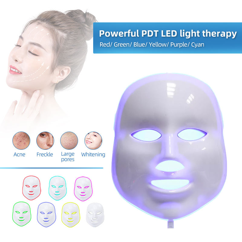 ORANGLES BOWKET 7-Color LED Face Shield & Skin Scrubber | ABS Light Therapy for Anti-Aging & Wrinkle Reduction | US Compatible – orangles Qatar - detailed closeup view - illustrating benefits - Image 3 of 6 | created for all | Shop BOWKET 7-Color LED Face Shield & Skin Scrubber | ABS Light Therapy for Anti-Aging & Wrinkle Reduction | US Compatible – orangles Qatar North Carolina | Free Shipping ORANGLES