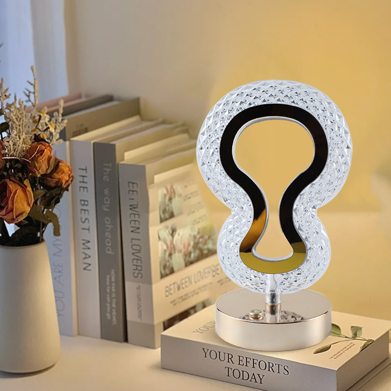 USB Battery Modern Warm White Christmas Ramadan Creative LED Night Light Moon Star Bedside Table Lamp Bedroom Atmosphere Gift