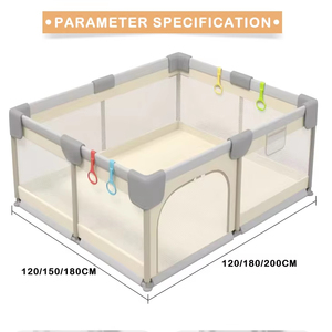 Nuevo Corralito para Bebés Lavable y Sin Costuras - Diseño Atractivo para Exteriores para un Tiempo de Juego Seguro - Product Image 1