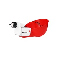 Abreuvoirs automatiques anti-fuite pour poulets avec embout de perçage, accessoires d'abreuvement pour volailles à remplissage automatique pour petits animaux et utilisation en poulailler
