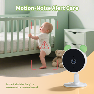 Monitor para bebés de 2MP, pantalla de 4,3 pulgadas, conversación bidireccional, visión nocturna, detección de ruido, recordatorio de alimentación, transmisión inalámbrica de 2,4 GHz - Product Image 3