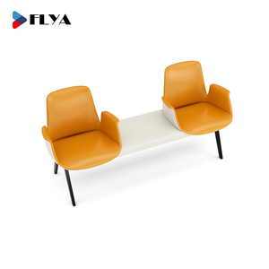 Cómodas sillas de espera para visitantes de área pública de hospital, Banco de cuero, Oficina de aeropuerto, sillas de sala de espera pública - Product Image 2