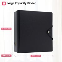Carpeta para Fotografías Kpop A4, Álbum de Fotos para Cámara Fujifilm Instax Mini, Impresora Polaroid y Película Fotográfica