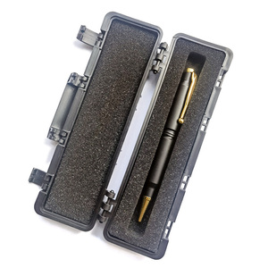 Caja de regalos táctica pequeña fresca para hombre al aire libre antigua, caja de bala resistente en forma de pistola, bolígrafo de acción con caja de regalo - Product Image 3