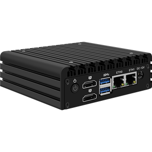 Cwwk không quạt <span class=keywords><strong>Mini</strong></span> PC tường lửa <span class=keywords><strong>Router</strong></span> 12th Gen Intel N100 n305 DDR5 4800MHz 2X I226-V 2.5 gam Lan proxmox máy chủ cho công nghiệp chúng tôi - Product Image 3