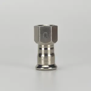 Mayer Stainless Steel 304 316L Press Fittings M-profile Female Coupling Fitting