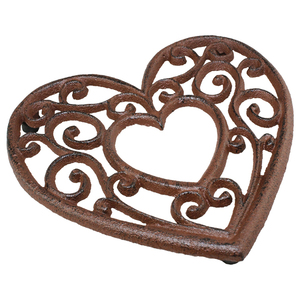 cast Aluminium Rose Gold Kitchen <b>Trivet</b> - Product Image 4
