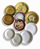 Machine automatique à haute stabilité pour la fabrication de plateaux en carton, 200 pièces minimum, 5 à 9 pouces, pour ligne de production professionnelle de plateaux à gâteaux et desserts
