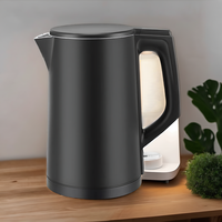MI ketel teh dinding ganda, ketel listrik kualitas tinggi, pembuat teh, Ketel air panas, panci teh dinding ganda, Ketel elektronik