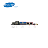 I5-1235U Alder Lake 2 Lan DDR4 148X102mm 6 COM 8 USB 12V M 2 Win Linux Ordinateur embarqué industriel à faible puissance