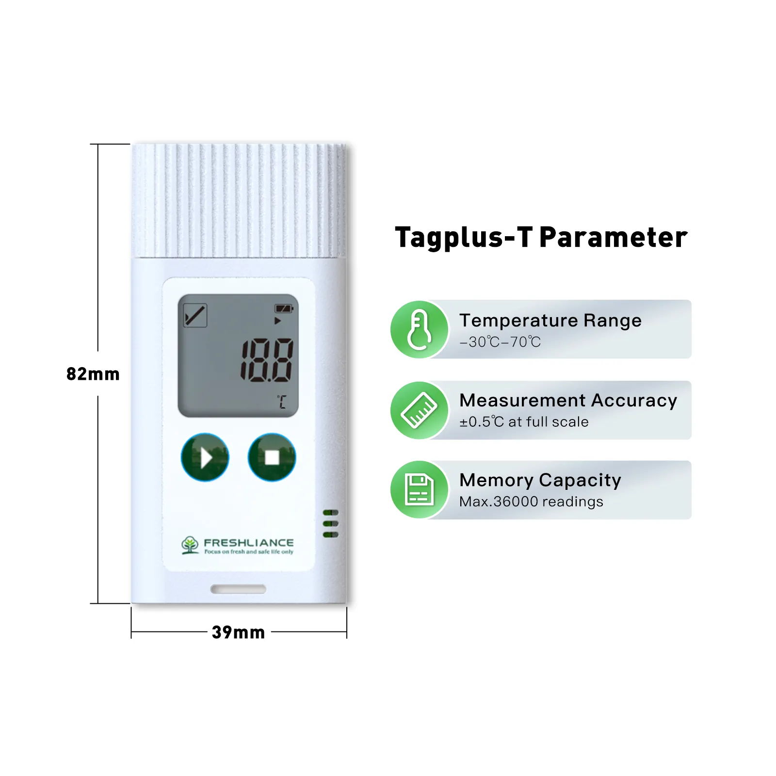 Registratore dati Multi-uso del regolatore di temperatura per il frigorifero industriale