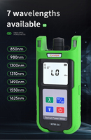 Testeur de puissance de fibre optique NX KPM-35, testeur de câble de fibre FTTH et source de lumière optique monomode KLS-35