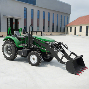 <span class=keywords><strong>Tracteur</strong></span> agricole à roues chinoises, 4 roues motrices, hydraulique, diesel, <span class=keywords><strong>mini</strong></span> <span class=keywords><strong>tracteur</strong></span> agricole, tracteurs compacts 4x4 avec godet - Product Image 1