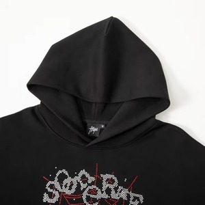 Sudaderas Personalizadas para Hombre, 100% Algodón, Peso Pesado, Calidad de Lujo, Impresión Puff, Sudaderas Holgadas de Estilo Urbano para Hombre - Product Image 2