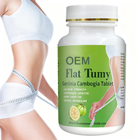 Comprimés OEM Flat Tumy Garcinia Cambogia, Complément Alimentaire Végétal pour le Bien-être Corporel