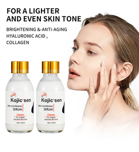 プライベートラベルスキンケアセラム 120ml スキンフリーミルクホワイトニングセラム 保湿ブライトニングリフティング 顔と体用 125ml - Product Image 4