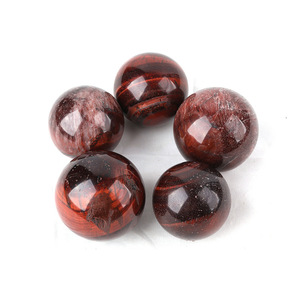 Bolas de cristal sueltas Hongzhuo de 3-4 cm, ojo de tigre rojo, piedra curativa natural de alta calidad. - Product Image 4