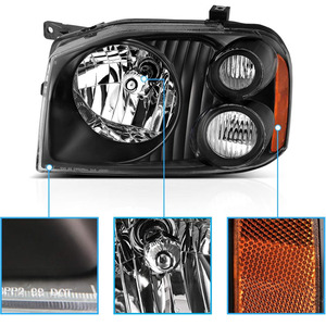 Phares de phares de style usine pour Nissan <span class=keywords><strong>Frontier</strong></span> 2001-2004 - Product Image 5