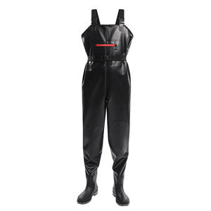 Combinaison imperméable <span class=keywords><strong>en</strong></span> PVC imperméable complète avec bottes et pantalons de pluie <span class=keywords><strong>en</strong></span> néoprène Équipement de pêche <span class=keywords><strong>en</strong></span> <span class=keywords><strong>mer</strong></span> épaissi Waders et chaussures - Product Image 6