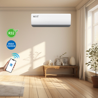 Inverter DC terpisah, sistem AC Smart AC pemanas rumah, terpasang di dinding
