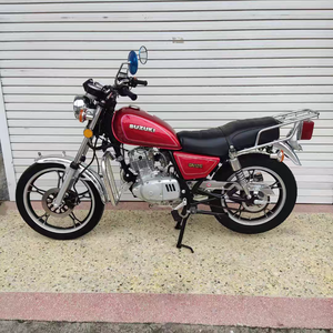 Motocicleta Retro Suzuki <span class=keywords><strong>de</strong></span> 125cc, Monocilíndrica, Refrigerada por Aire, Confiable, Eficiente en Consumo <span class=keywords><strong>de</strong></span> Combustible, Personalizable - Product Image 4