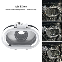 Filtre à air en alliage d'aluminium multicolore VIMAS pour modèles Davidson 117 121CVO (Avenue Glide) compatible avec les modèles 2024-2026, garantie 1 an