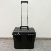 GDT22802 16 pouces Étanche IP67 Instrument Hardware Boîte à outils Enhanced PP Trolley Safety Protection Case