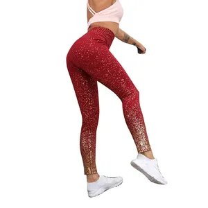 Aofeite neues Produkt Color Stars Yoga hosen Sport-BH und Legging-Sets Fitness Yoga tragen Leggings