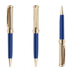 Bolígrafos de Metal con Logotipo Grabado Personalizado, Bolígrafos de Lujo en Dorado/Plateado/Azul para Regalos Promocionales de Negocios y Oficina - Product Image 4