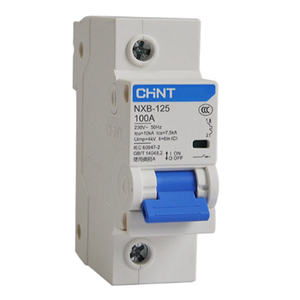 Chint Circuit BREAKERS NXB-125 thu nhỏ 1 P 63a-125a MCB PA66/đồng bán buôn 1 cực bảo vệ giá tốt nhất - Product Image 5