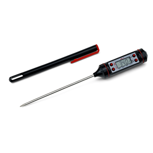 Digital <b>Food</b> <b>Probe</b> Thermometer LCD Display Stainless Steel Tip Kitchen Cooking Meat Timer - Product Image 2