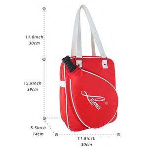 Sac à dos de pickleball BSCI, vente en gros, sac à bandoulière personnalisé pour femmes, sac de tennis de plage, sac de padel, sac en néoprène et cuir PU - Product Image 6