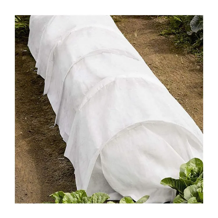 Ppスパンボンド生分解性植物カバー素材40gsm農業用不織布