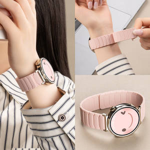 Bracelet de montre en silicone pour Huawei, boucle magnétique, boucle sport, bracelet de montre intelligente pour femme, 210 mm - Product Image 5