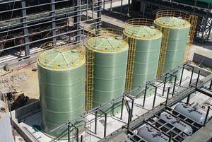 GRP <span class=keywords><strong>FRP</strong></span> Thủy Tinh Gia Cố Nhựa Sợi Thủy Tinh Nước Container Lưu Trữ Tank Áp Lực Bình Thường Không Thể Lưu Trữ Các Loại Dầu - Product Image 2