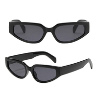 Lunettes de soleil œil de chat pour femmes, tendance, style rétro, classiques, populaires, en plastique, vente en gros