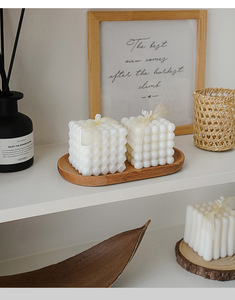 Home Decoration Produits créatifs pour préparer des bougies parfumées Bougie cubique style INS Parfumée - Product Image 6