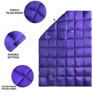 Vente chaude 2026 <span class=keywords><strong>Sac</strong></span> <span class=keywords><strong>de</strong></span> rangement portable léger Couverture en duvet imperméable Tissu en nylon 2D Couverture <span class=keywords><strong>de</strong></span> camping en plein air pour le camping - Product Image 3