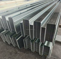 Plancher composite en acier trapézoïdal galvanisé à chaud pour systèmes de construction modulaire en acier