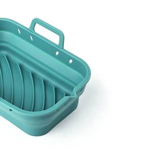 Revestimiento Rectangular de Silicona Plegable para Freidora de Aire, Fácil de Plegar, Seguro para Hornear Alimentos - Product Image 3