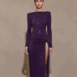 Shop Online European Designer Evening Gowns Luxurious Satin Material |  Alibaba.com