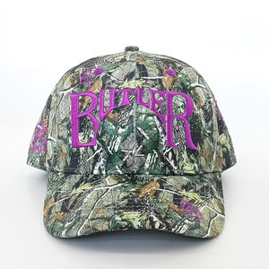 थोक उच्च गुणवत्ता वाले विंटेज व्यापार आउटडोर शिकार खेल जंगल टोपी सामरिक ऊंचाई 6-पैनल बेसबॉल कैप - Product Image 2