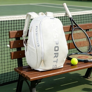 Bolsa Deportiva Portátil <span class=keywords><strong>de</strong></span> PU para Laptop, Raquetas, Compartimento para <span class=keywords><strong>Padel</strong></span>, Tenis, Pickleball, Bádminton, Mochila Deportiva <span class=keywords><strong>de</strong></span> Gran Capacidad - Product Image 1