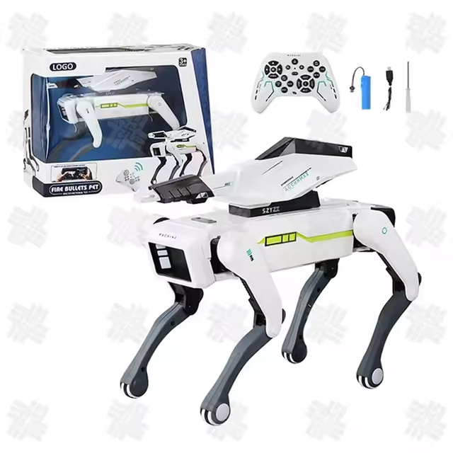 Children's AI Smart Electronic Pet Robot Toy Robotic Dog Voice Command APP Control Phone Remote Programming Sports Entertainment