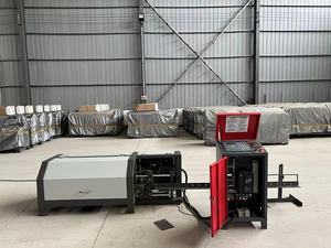 Machine de redressage de construction 350 kg avec contrôle PLC et affichage des données en temps réel, couleur noire - Product Image 3